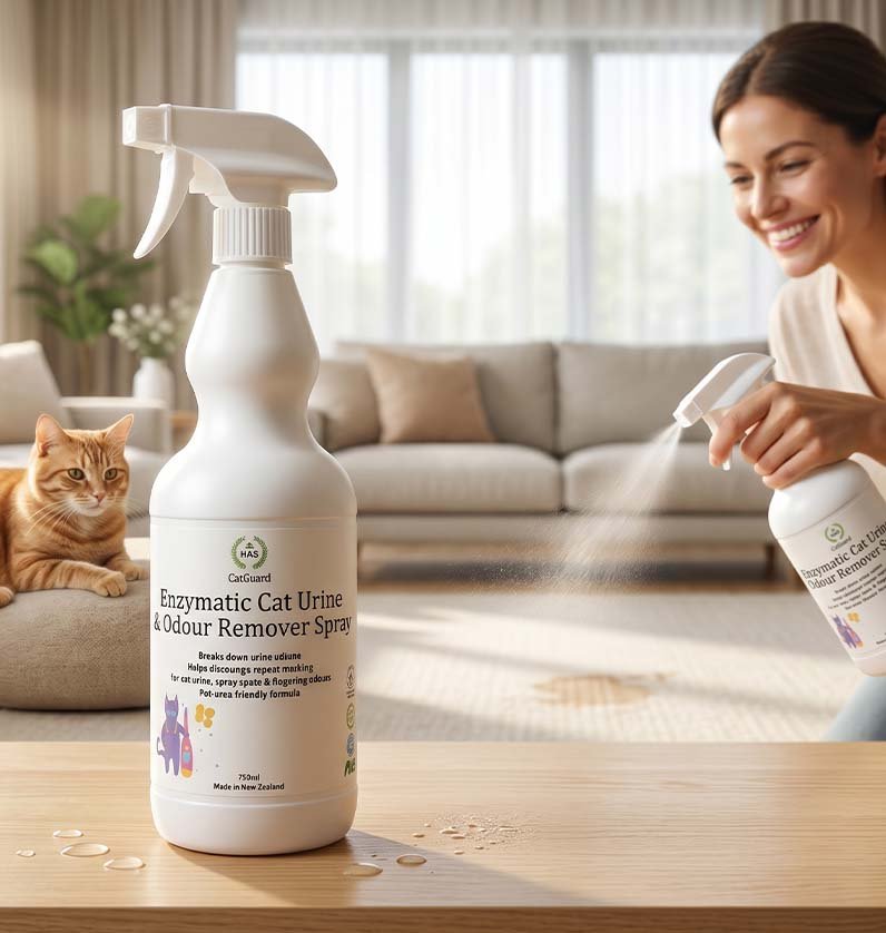 CatGuard – Enzymatic Cat Urine & Odour Remover